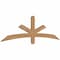 Ekena Millwork Alberta Smooth Timber Gable Bracket, Western Red Cedar, 72"W x 21"H x 1 1/2"D x 3 1/2"F, 7/12 Pitch GBW072X21X0204ALB00SWR - alternate 5
